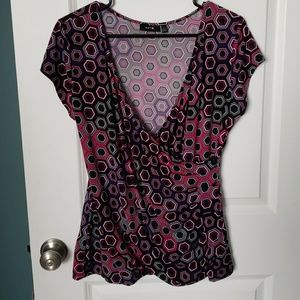 APT 9 CROSS BODY BLOUSE